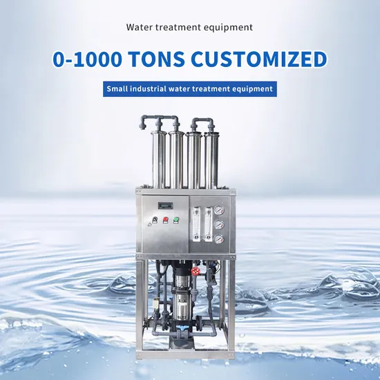 1000lph 6000gpd RO Industriewasseraufbereitung Umkehrosmoseanlage Wasseranlage