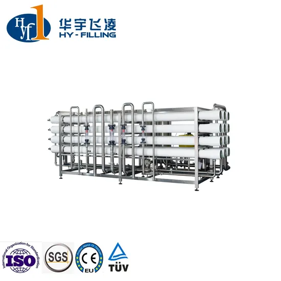 Groß angelegte Entsalzung RO-Anlage Umkehrosmoseanlage Wasseraufbereitung für den industriellen Einsatz
